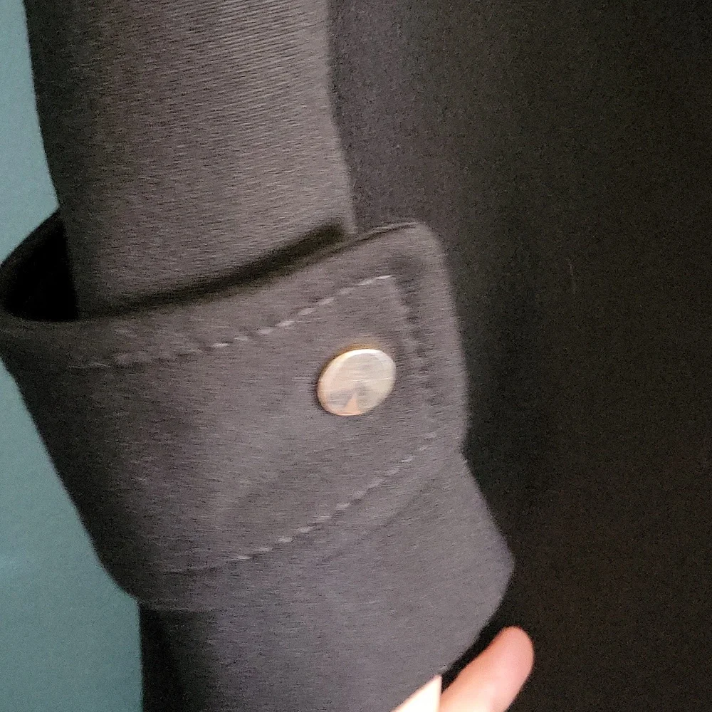 Zara Elegant Black Coat - Picture 6 of 6